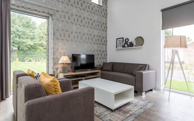 Stylish Villa With Covered Terrace in Limburg