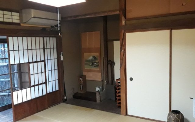 Traditional Japanese House Near Sea