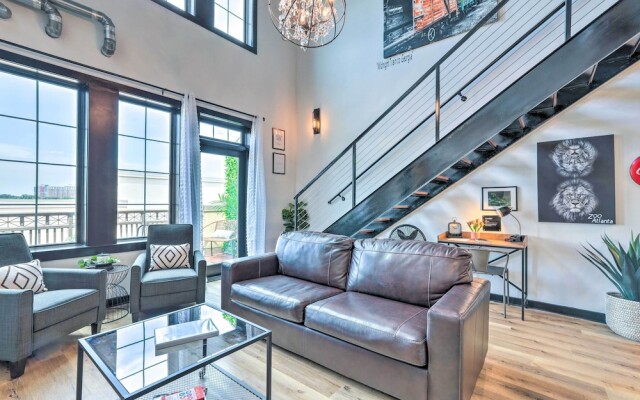 Central Atlantic Station Loft in Walkable Location