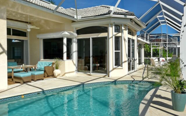 Stylish Waterfront Home With Pool and Private Dock