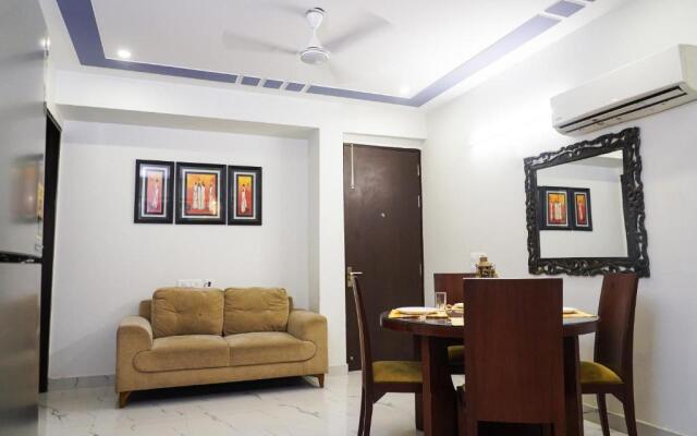 Lime Tree 2 Bhk serviced Apartment Near Fortis Gurgaon
