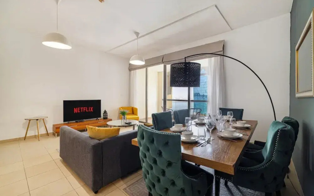Elegant 1Br Apart With Beach Access In Dubai Creek