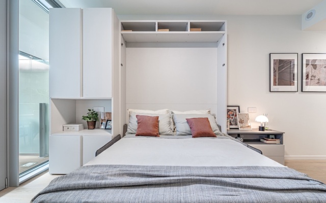 Luxury Waterfront Studio Balcony&Parking
