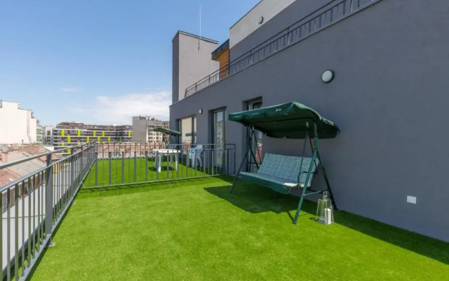 Budapest Downtown Residences Leo - Ac, Elevator, Terrace