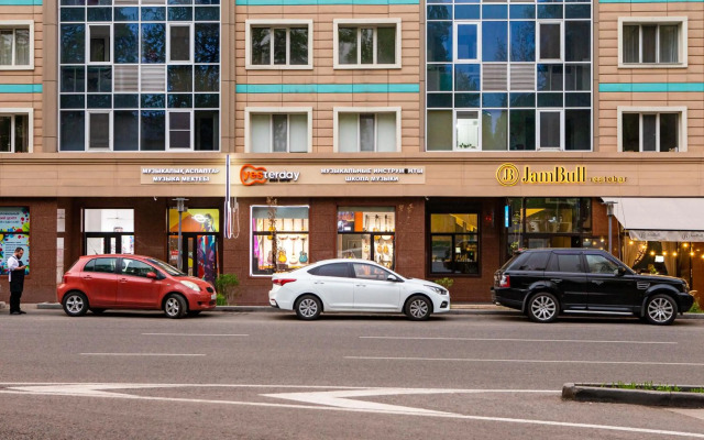 Уютная студия с видом на горы