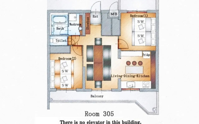 SHINOBY’S INN SHINJUKU 3Large roomTOKYO