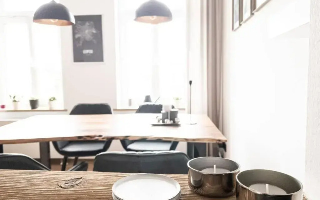 Luxus-Apartment in Leipzig mit Privat-Parkplatz