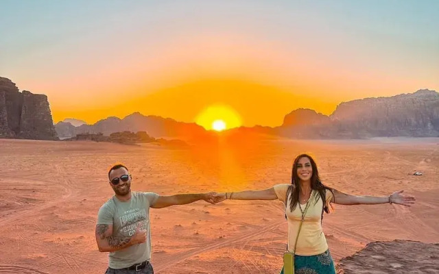 Moon life in Wadi Rum
