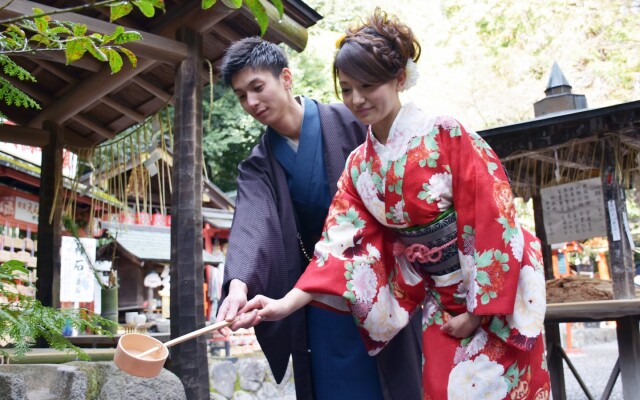Kyoto Arashiyama Onsen Ryokan Hanaikada