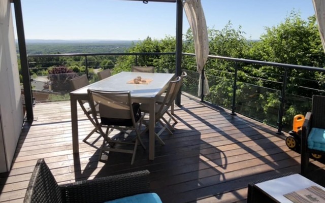 Villa With 4 Bedrooms In Montjoire, With Wonderful Mountain View, Private Pool, Furnished Garden