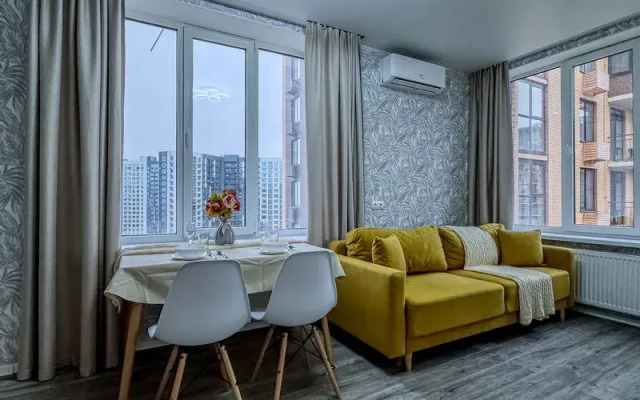 Apartments  Green FOX on Embankment Privolzhskogo Zatona, 22A