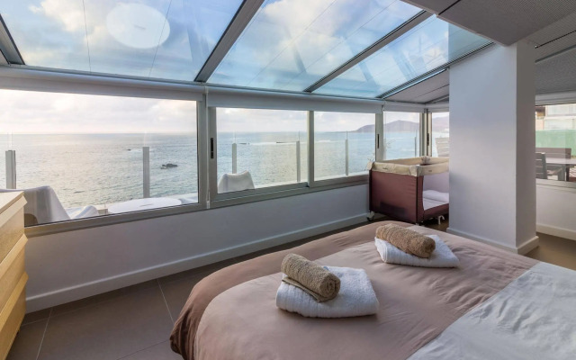 Roof Top Suite - Living Las Canteras