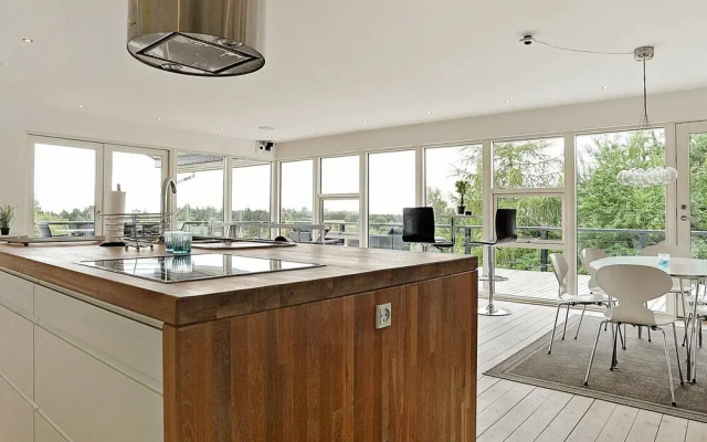 Modern Holiday Home in Brovst with Hot Tub