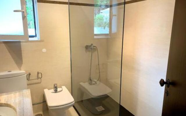 Ocean, Pines and Mountain