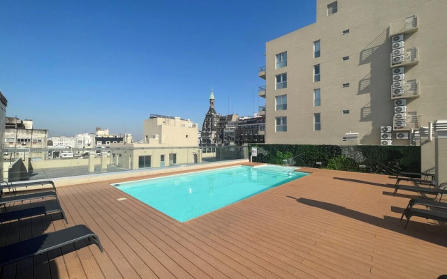 Modern Studio in San Telmo Design Balcony -309
