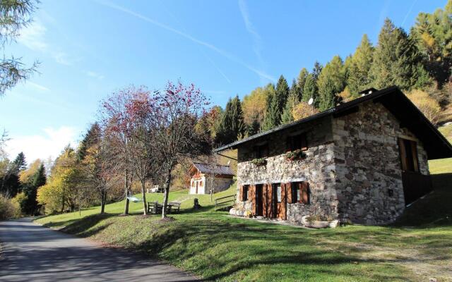 Wooden chalet in Pieve Tesino with garden