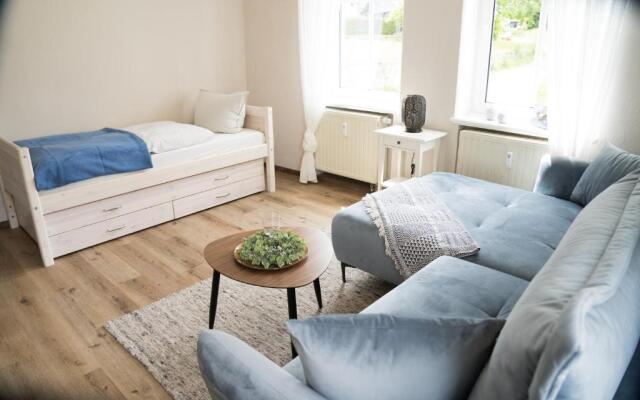 Urlaubsfreude Biedermann Haus Glücksstein Ferienwohnung Aquamarin