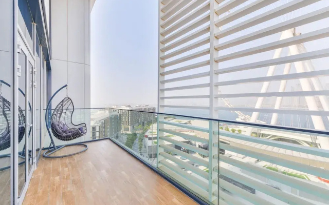 Spectacular 3BR plus 1 - DUBAI EYE view