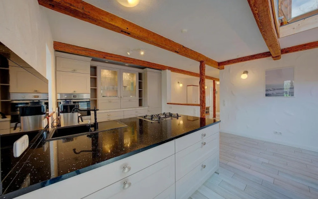 Elegantes Ferienhaus mit Garten auf Fehmarn