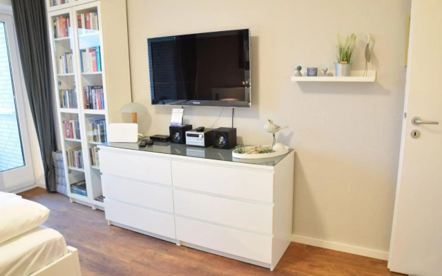 Helle, 1- Zimmer Appartement mit Doppelbett