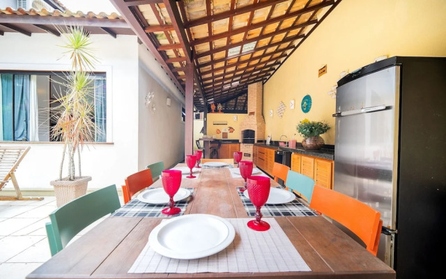 Bz90 Casa 200m da praia área gourmet
