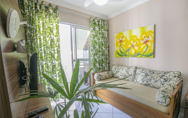 Apto 22E ar condicionado e ventilador, 2 quartos, churrasqueira, elevador e piscina