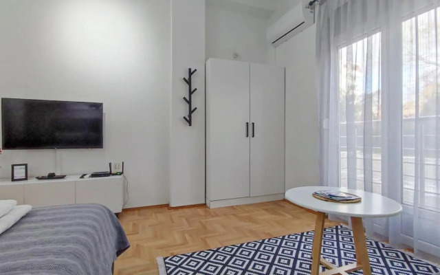 Care's studio apartment