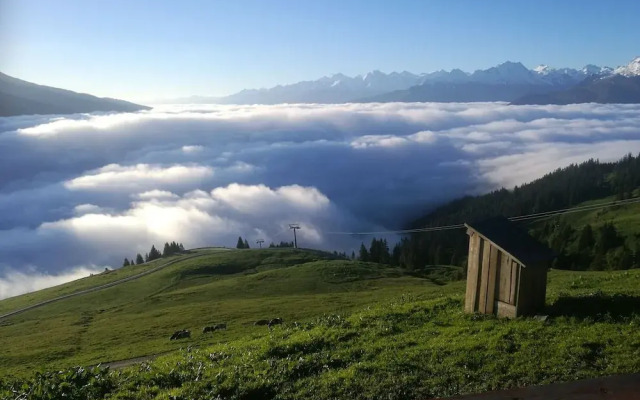 Mountain hut Right in the Kitzbuhel ski Area