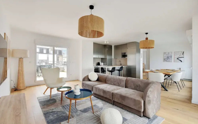 Chic Duplex With Rooftop -3bd/6p- Nogent-sur-marne
