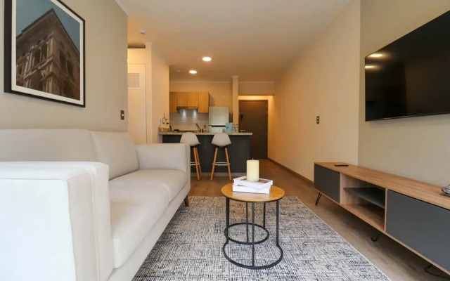w Comfy 1BR Apartment w Balcony in Miraflores