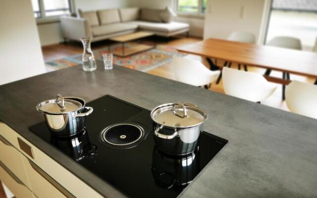 Chalethaus-Chiemsee - 120qm Panorama-Chaletwohnung am Chiemsee - Neubau