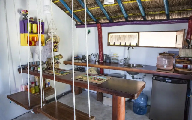 Room in Bungalow - El Secrereto Ocean Front Cabin