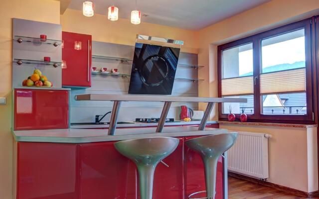 Apartament Ogrody Górskie widok na Tatry