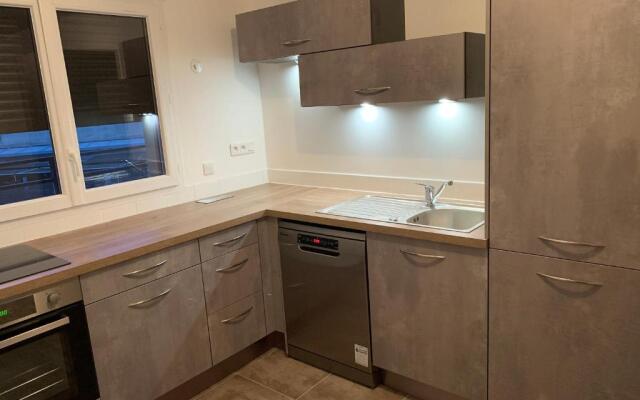 T2 neuf bord de plage - terrasse - CALVI