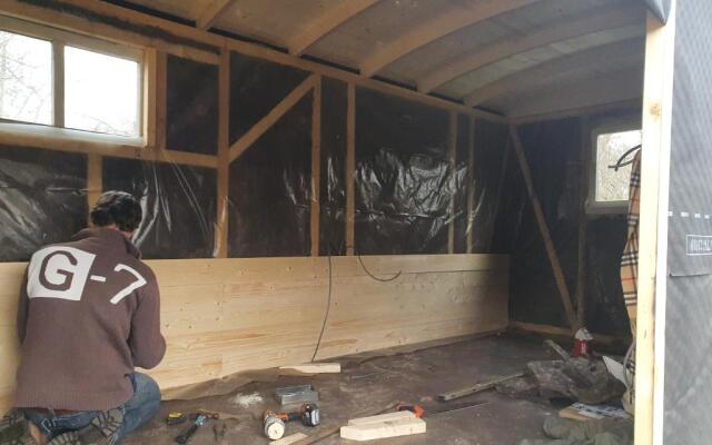 Tiny house op wielen Friesland
