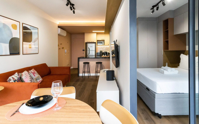 Apto de 42m² moderno e confortável na Bela Vista - Hotel in Sao Paulo - Photo 5