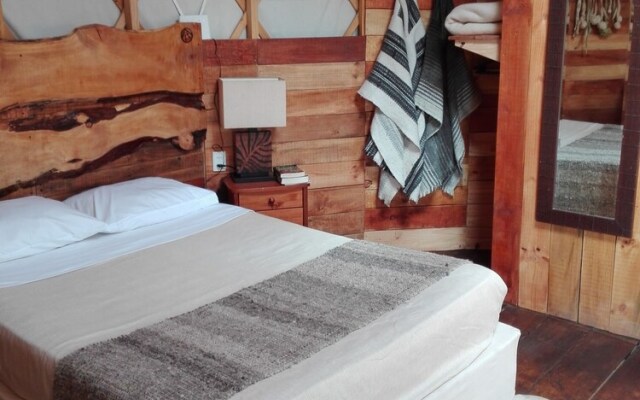 Yurt in Puyehue with Volcano Views