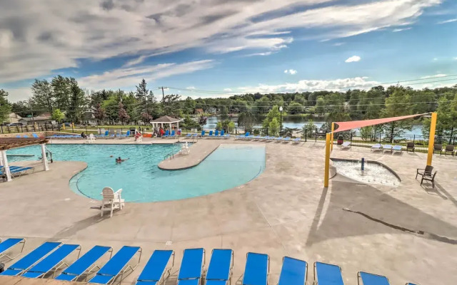 5 Mi to Tobyhanna State Park: Home w/ Game Room!