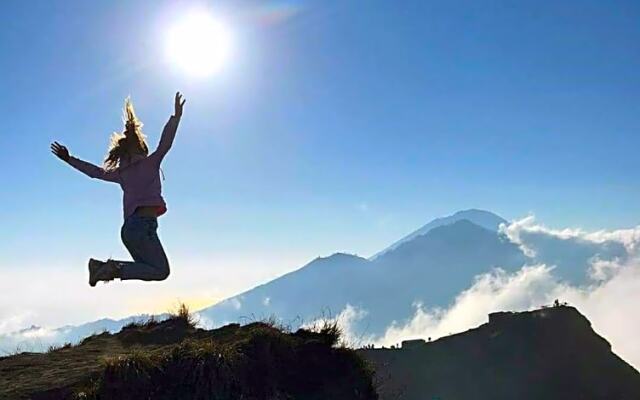 Batur lake view