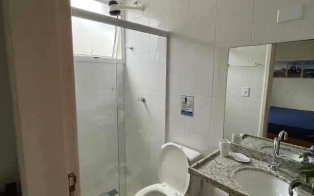 Apt 2 suites com ar condicionado e piscina Ubatuba