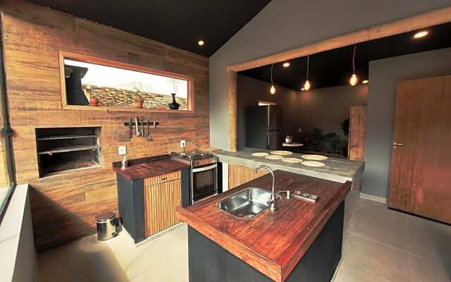 Bangalô Luxo entre lindas cachoeiras