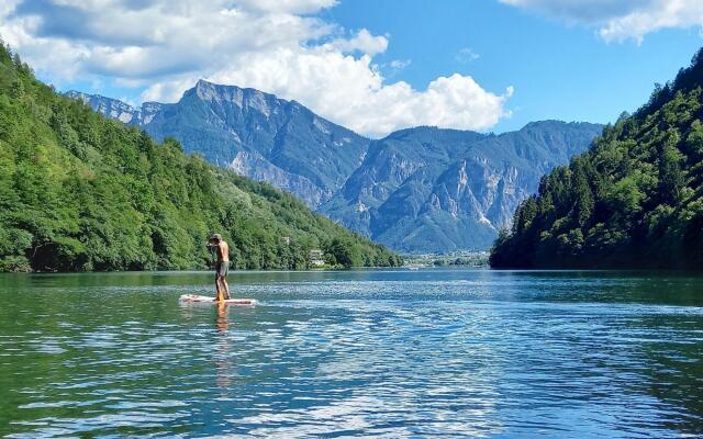 Wooden chalet in Pieve Tesino with garden