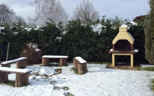 Domek Bednarek nad jeziorem Woświn