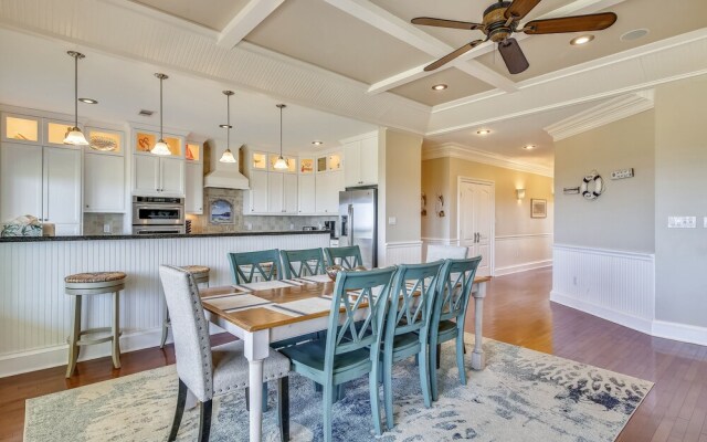 Beachfront Flamingo by RedAwning