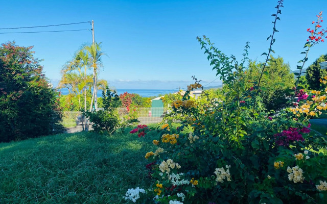 Villa Créole vue sur mer des Caraïbes