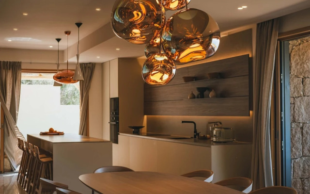 Luxury Villa a Nepita Beach Access Through the Maquis