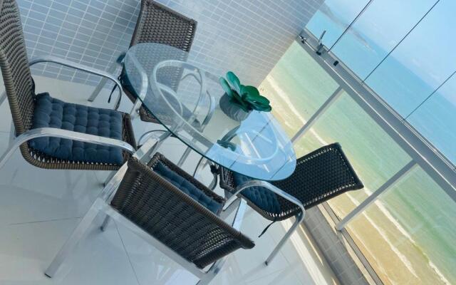 Topíssimo apartamento beira mar praia do morro