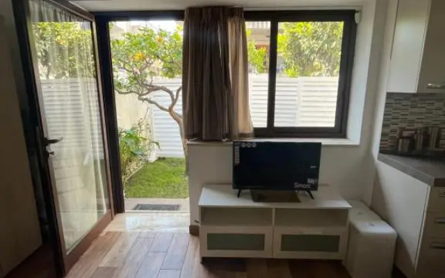 Sicily one room beach apartment front Eolie islands