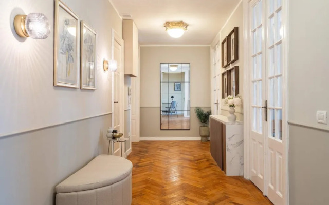 Elegant 3BR Flat Steps From Romanian Athenaeum