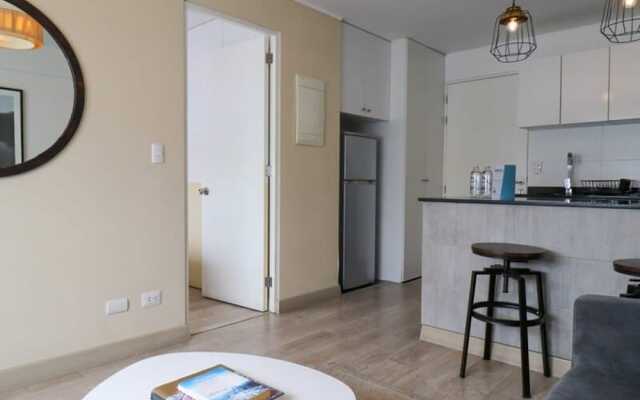 w Iluminating 1BR w AC Near Central Restaurante